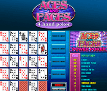 Aces And Faces Poker 4 Hand